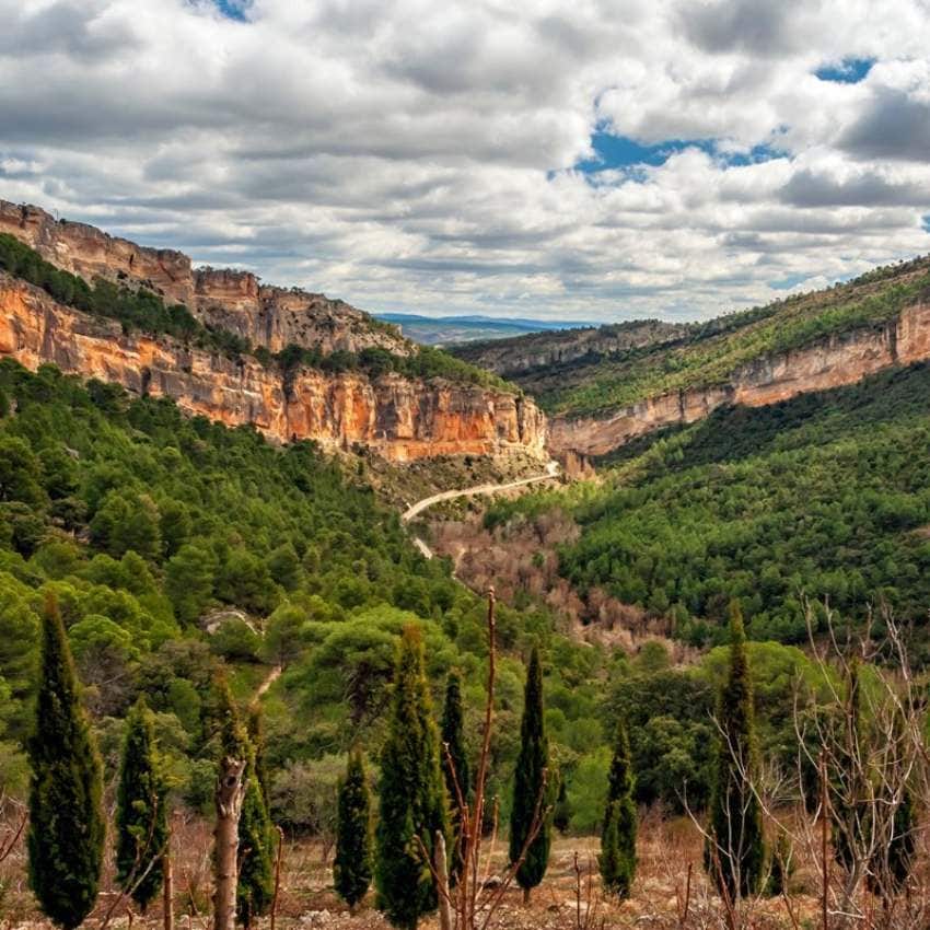 Panorámica de la hoz de Beteta.
