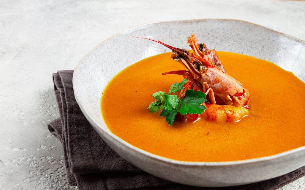 Bisqué marisco