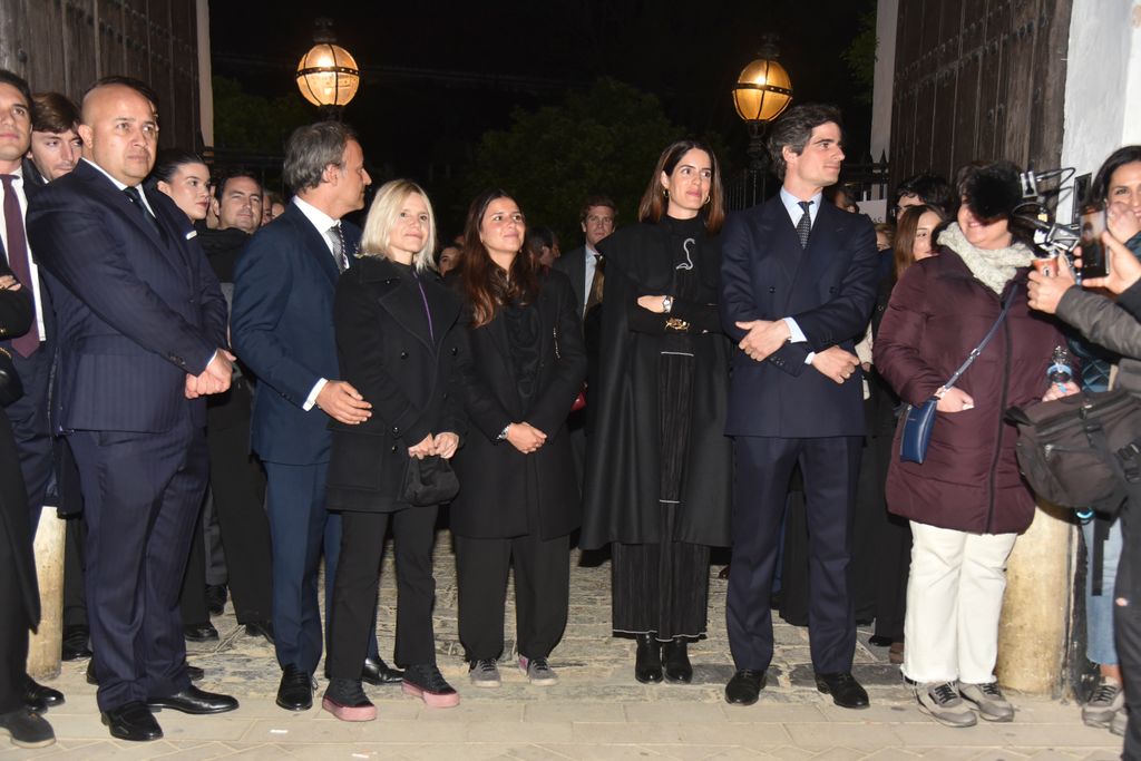 Cayetana Rivera, Eugenia Martinez de Irujo,Barbara Mirjan  Narcis Rebollo, Sofia Palazuelo y Fernando Fritz James 