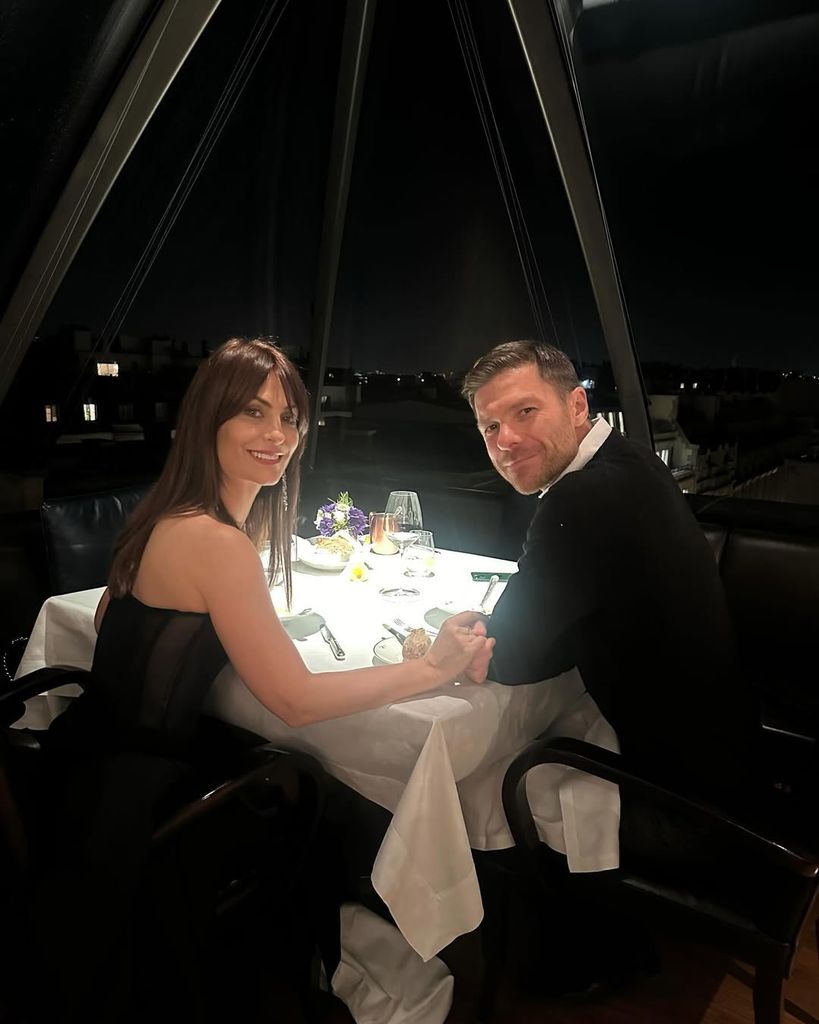 Xabi Alonso y Nagore Aranburu, de cena romántica
