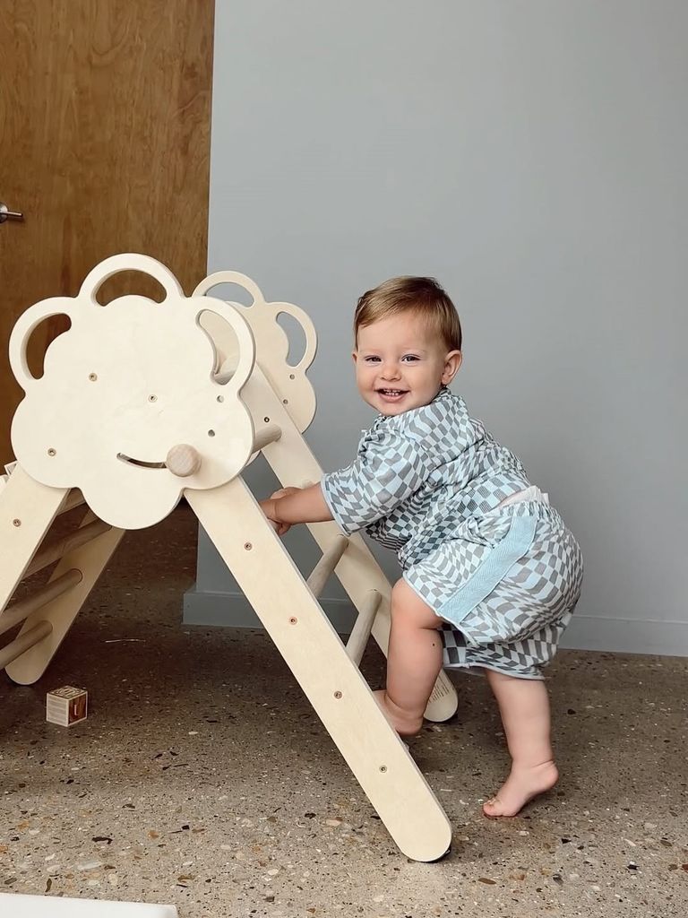 Este fue uno de los obsequios de Leo en su primer cumpleaños.
