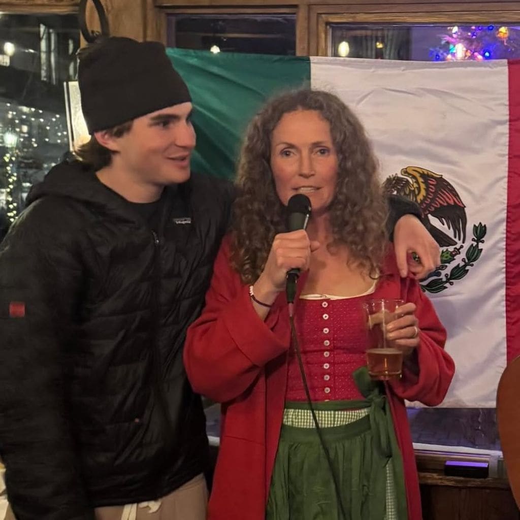 Sarah está emocionada de ir a los Juegos Olímpicos junto a su hijo Lasse