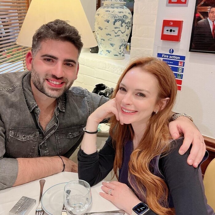 Lindsay Lohan and Bader Shammas