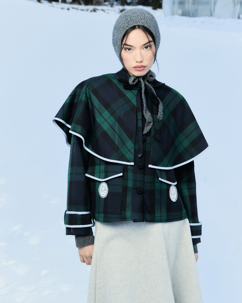 Chaqueta 'Ellioth' de tartán de Laganini.