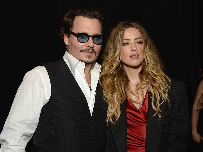 Johnny Depp y Amber Heard