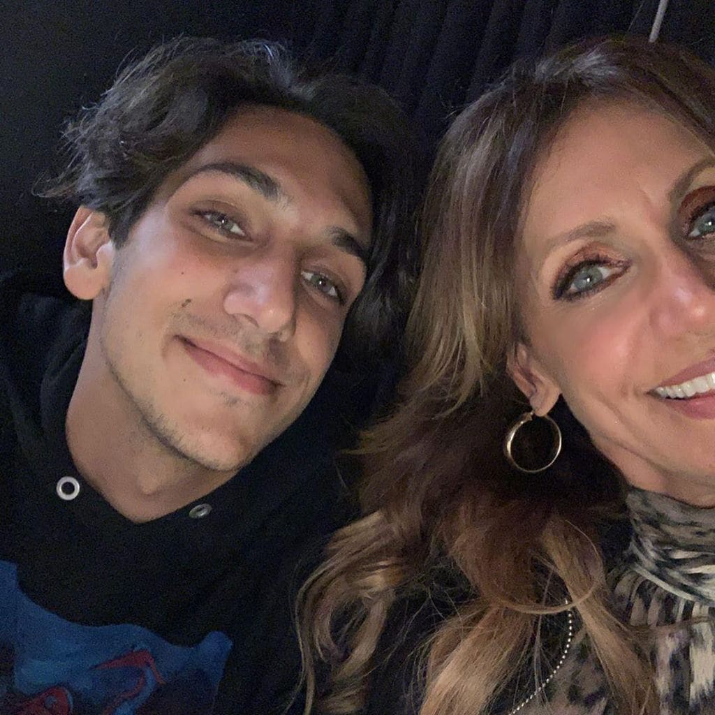 lili estefan y su hijo
