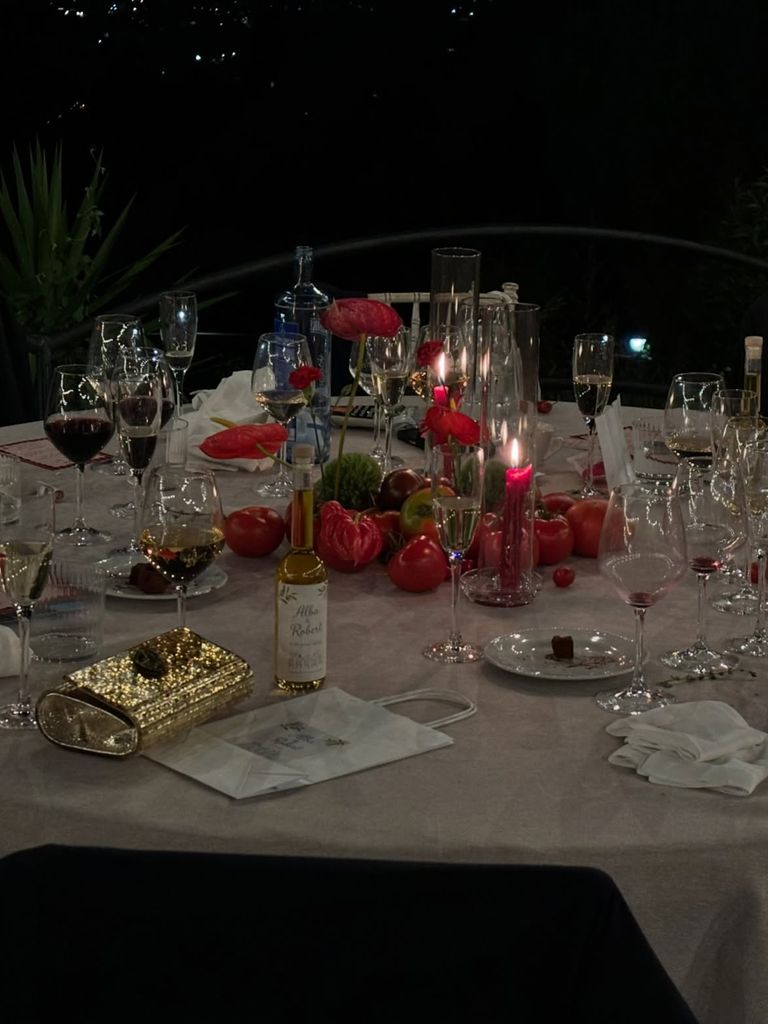La preciosa decoración de la boda