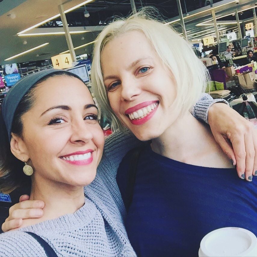 Molly Kochan y Nikki Miller en la vida real