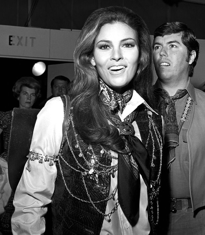 La actriz Raquel Welch