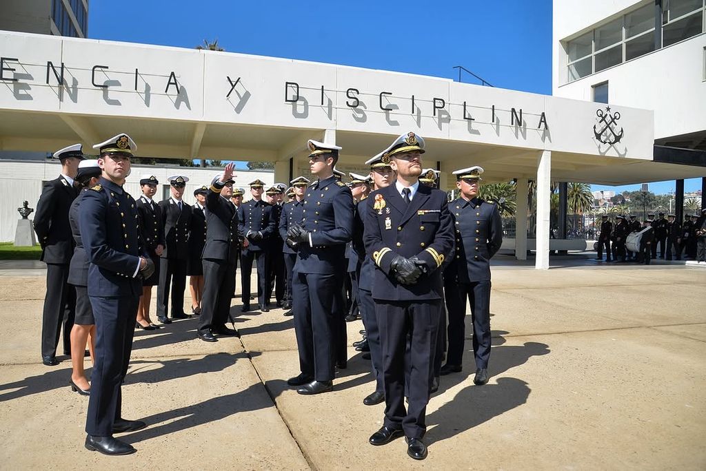 La princesa Leonor participa en la inauguración de un busto de Blas de Lezo y Olavarrieta en Valparaíso