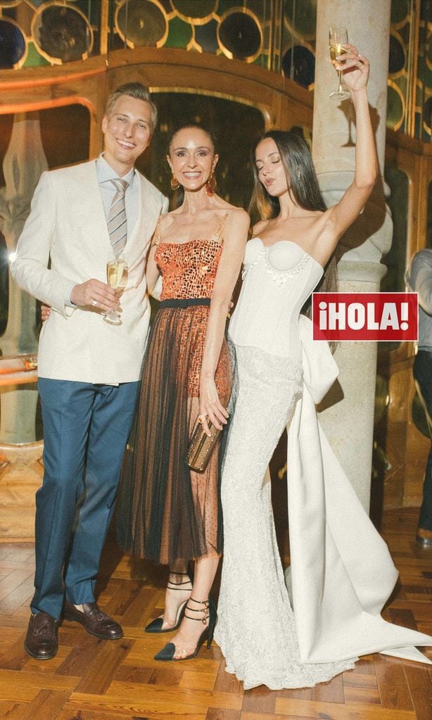 Los novios con Luna de Casanova