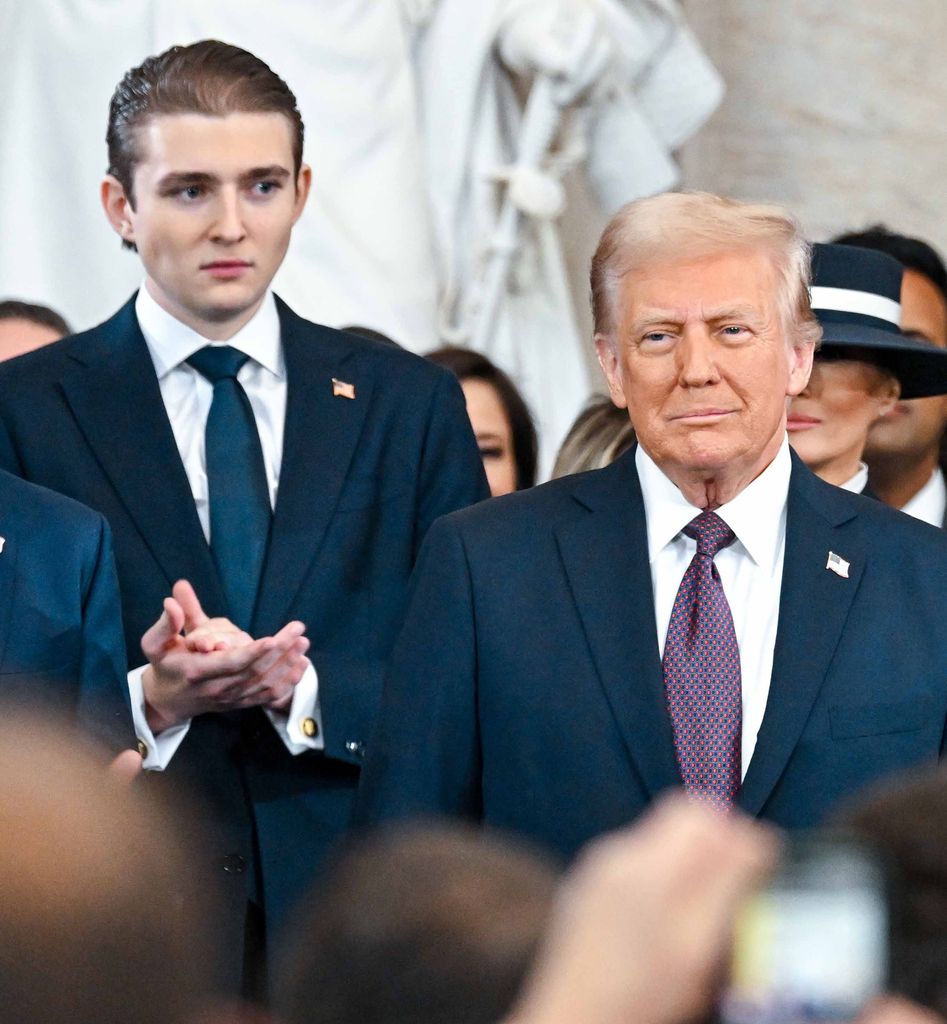 Barron, de 19 años, es el hijo más joven de Donald Trump, quien asumió como presidente en enero pasado. 