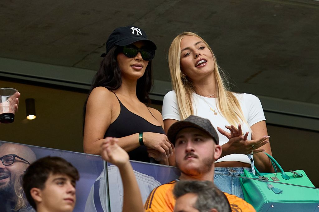 Kim Kardashian y Mishel Gerzig Courtois en Madrid