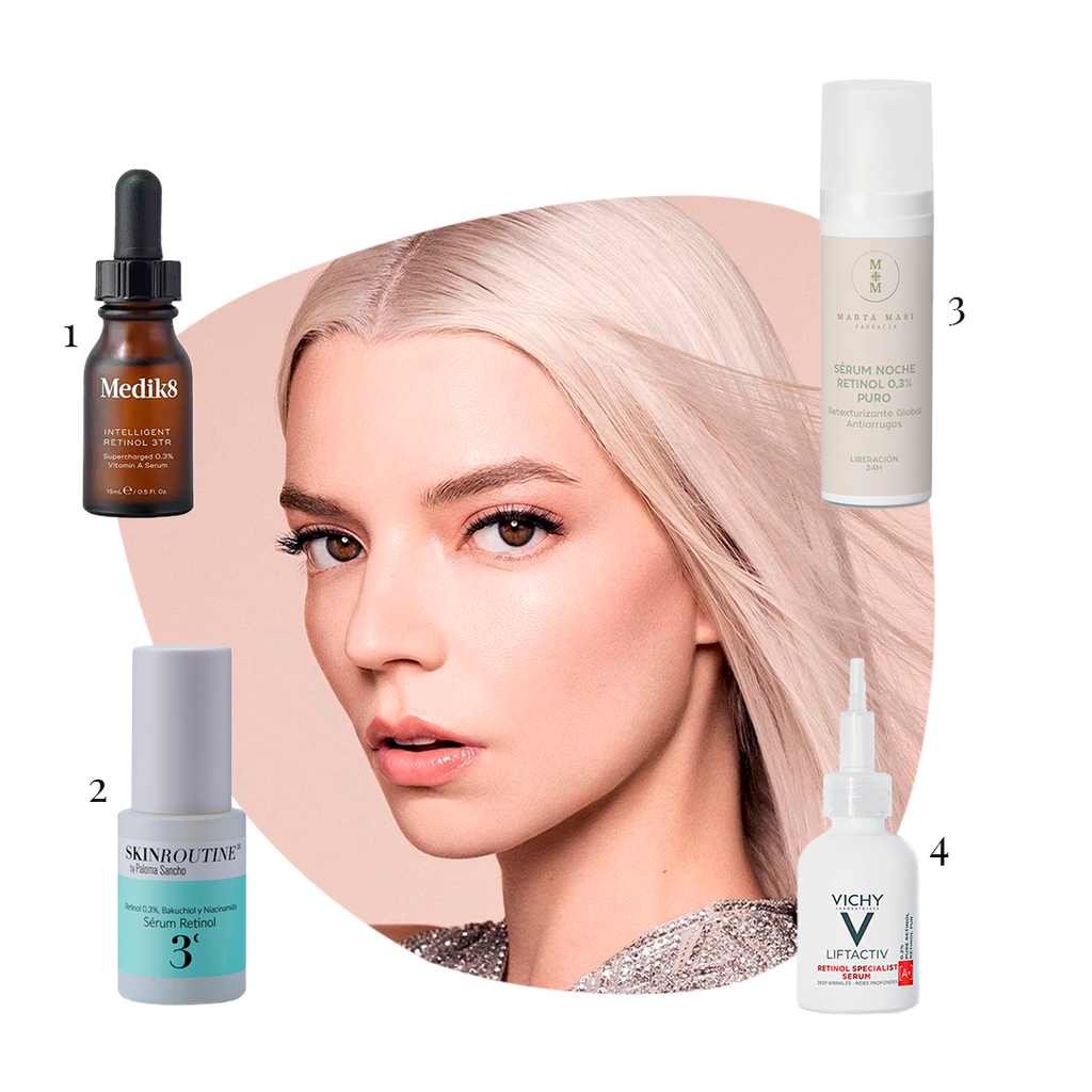 Productos con retinol