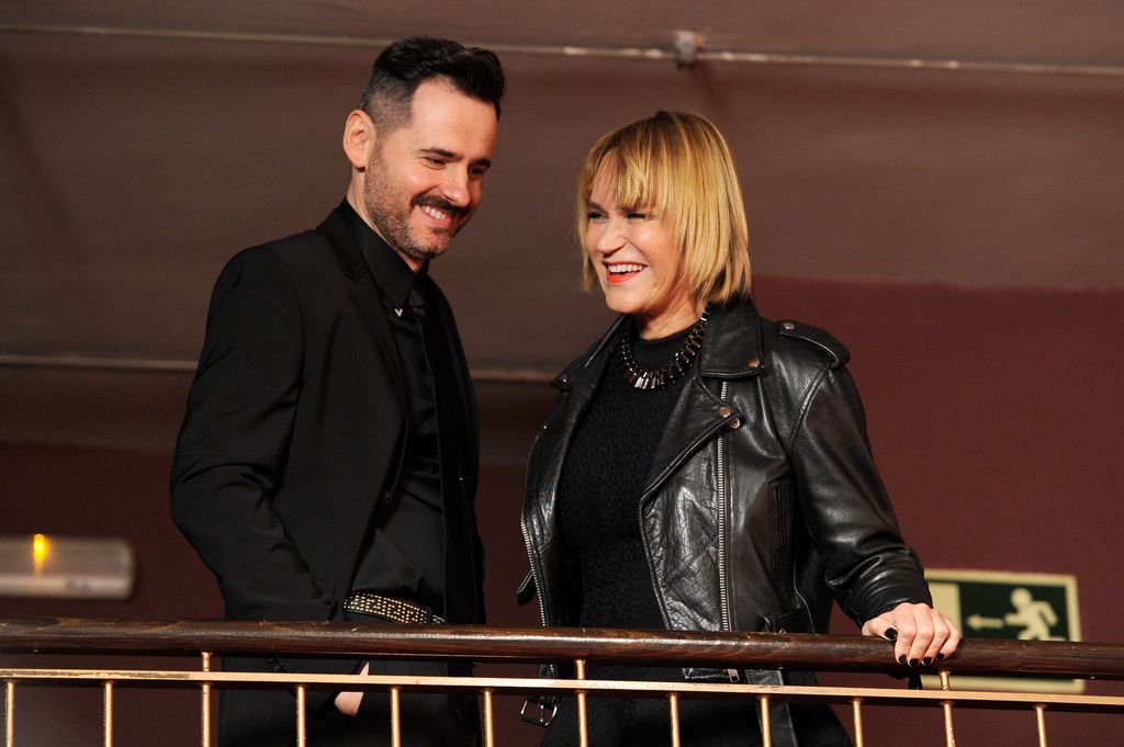LOS ACTORES LUIS MIGUEL SEGUI Y ANTONIA SANJUAN DURANTE LA FIESTA PROMOCIONAL DE LA PELICULA " LOS AMANTES PASAJEROS " EN MADRID 07/03/2013