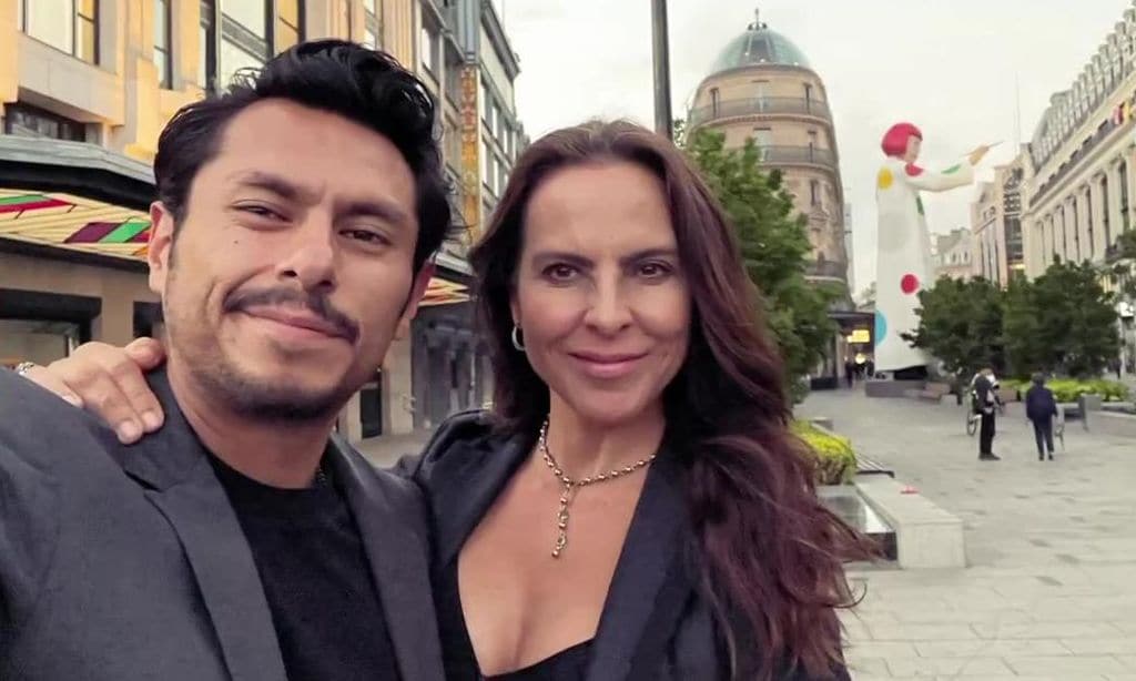 Kate del Castillo y su novio, Edgar Bahena, tienen más tres años de relación