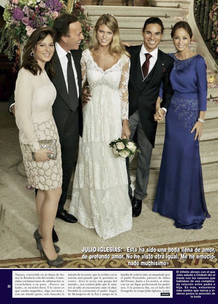 boda julio iglesias jr