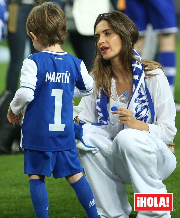 Sara Carbonero y su hijo, Martín