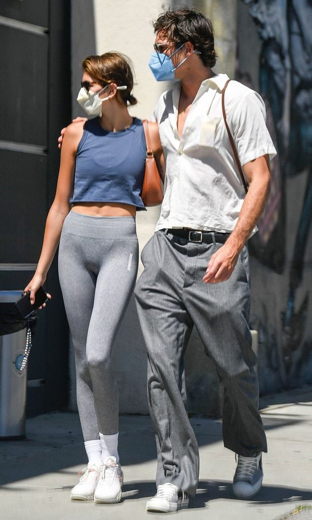 Kaia Gerber y Jacob Elordi