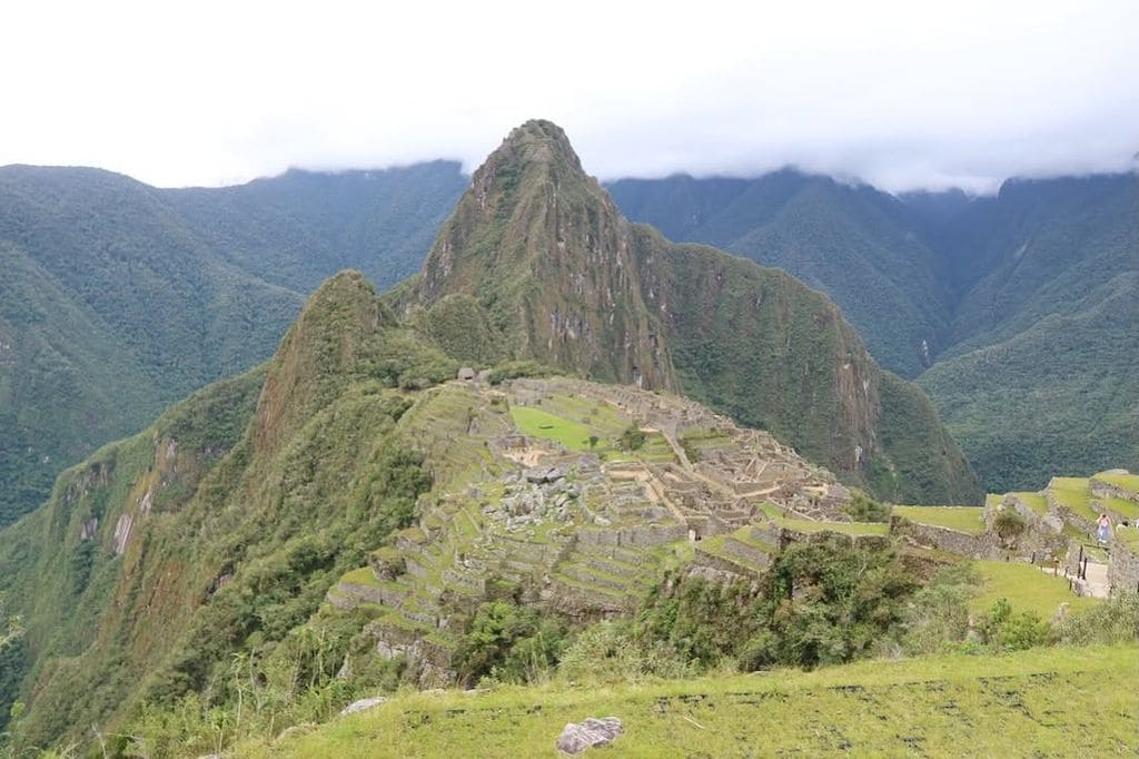 En su itinerario de viaje no podía faltar Machu Picchu.
