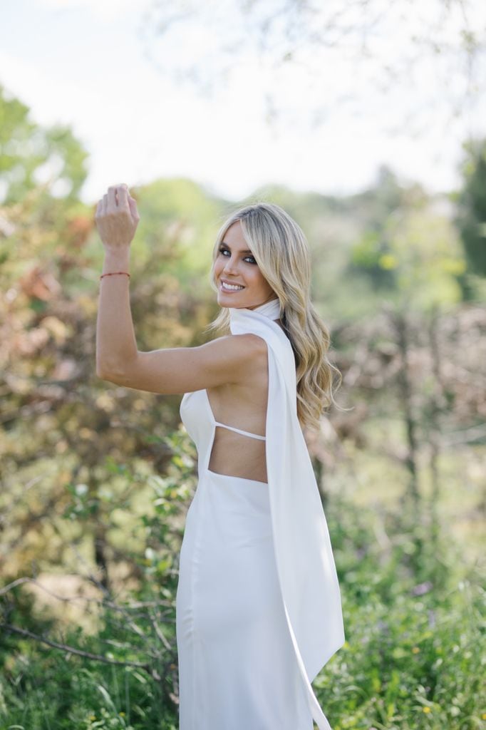 Angie Rigueiro look de pedida