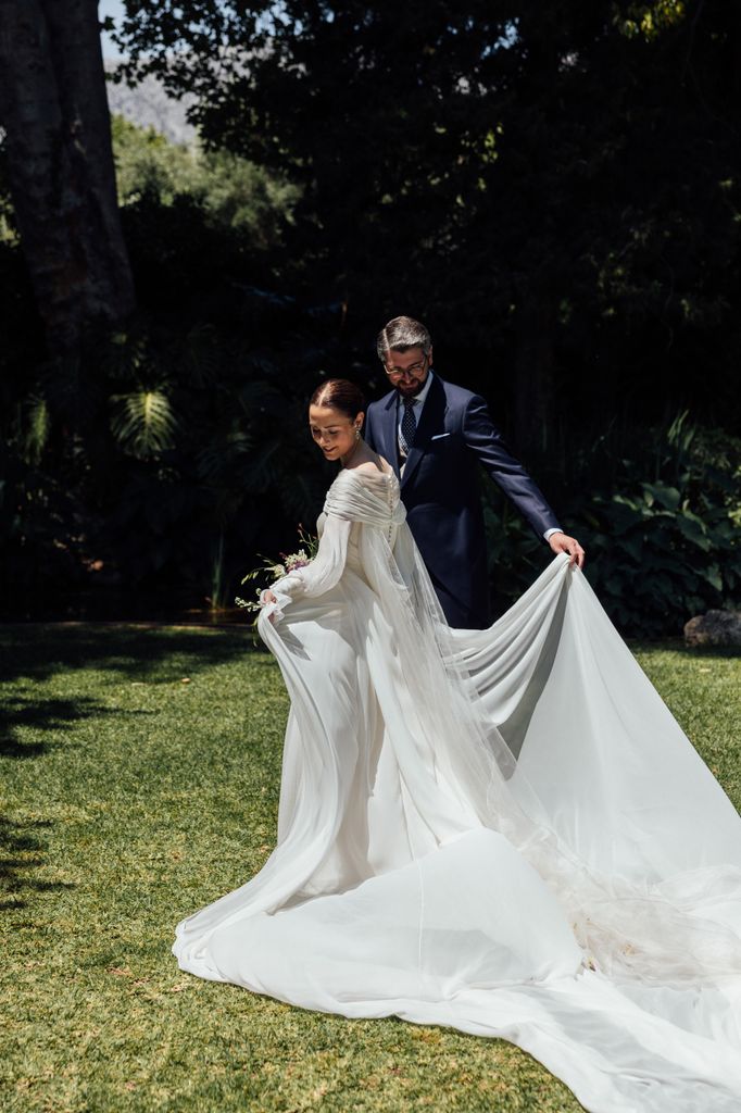 Novias virales con capa