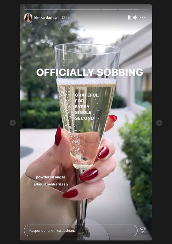 Kim Kardashian brindis final KUWTK