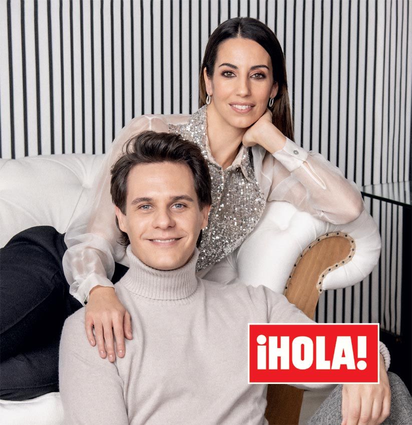 Almudena Cid y Christian Gálvez