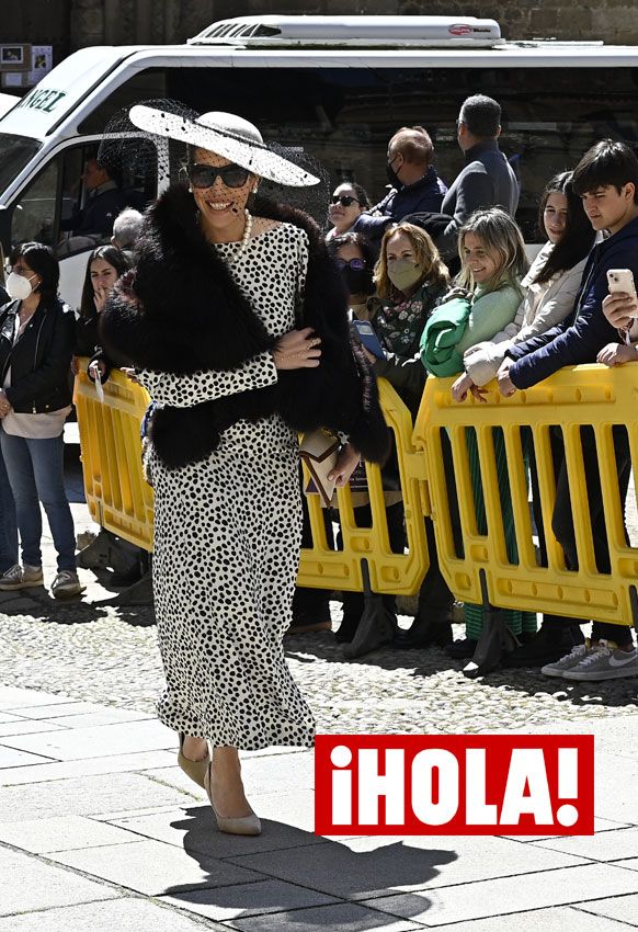 Una invitada a la boda de Isabelle Junot y Álvaro Falcó se ha inspirado en Diana de Gales