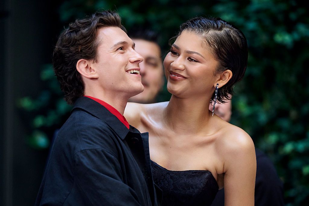 Zendaya y Tom Holland en Madrid