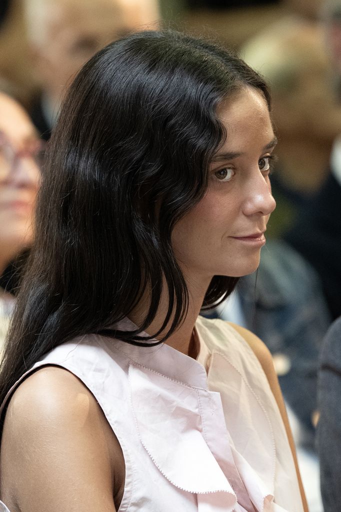 Victoria Federica, en la entrega del premio a su abuelo