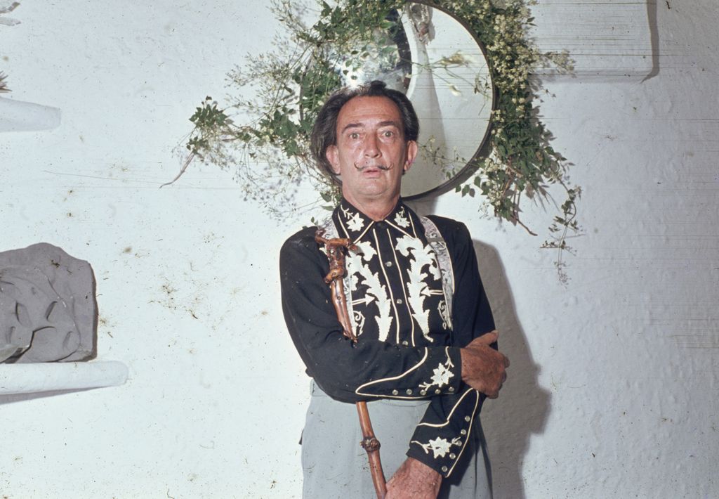 Salvador Dalí, durante la década de los 60