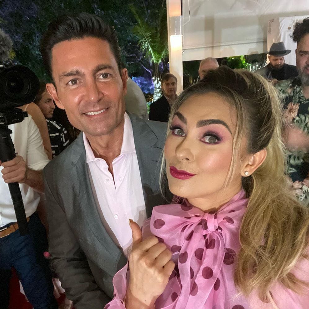 Aracely Arámbula y Fernando Colunga