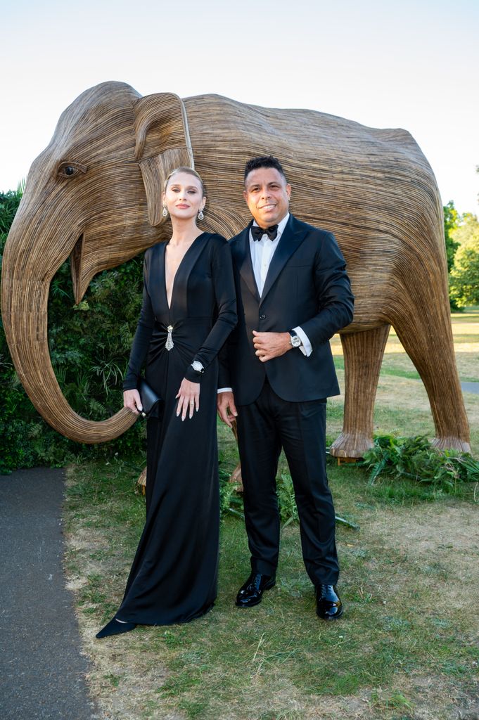 Ronaldo Nazario y Celina Locks 