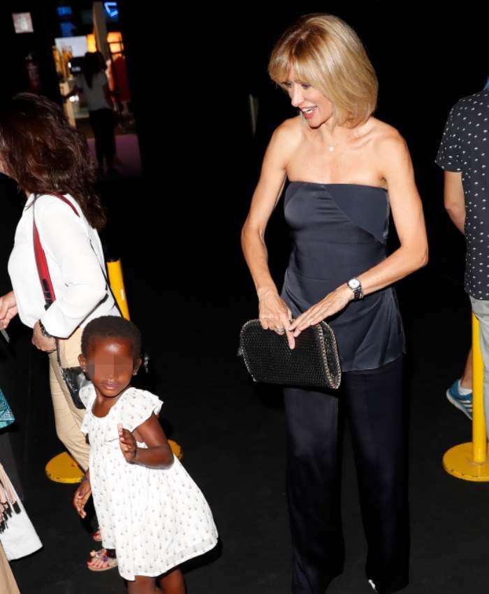 Susanna Griso con su hija Dorcette 