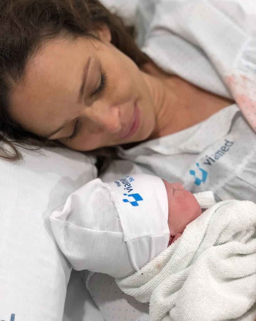 Eva González tras dar a luz a su hijo Cayetano