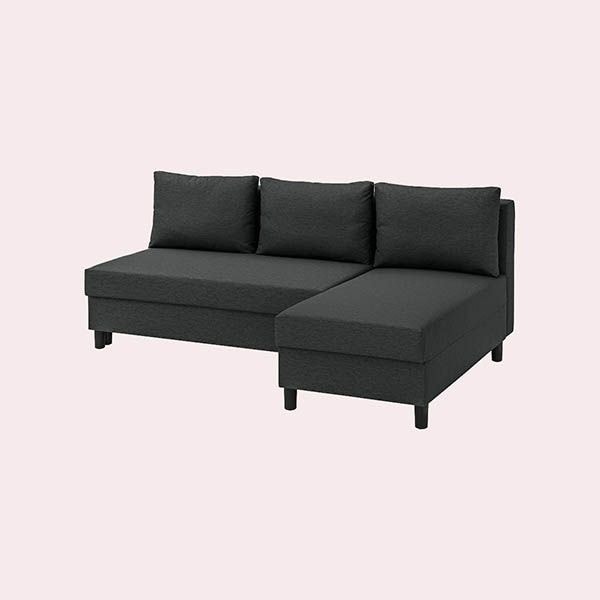 ÄLVDALEN Sofá Cama Tres Plazas con Chaise Longue de IKEA