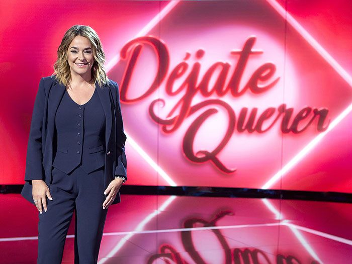 Imagen de Toñi Moreno en el plató de su nuevo programa 