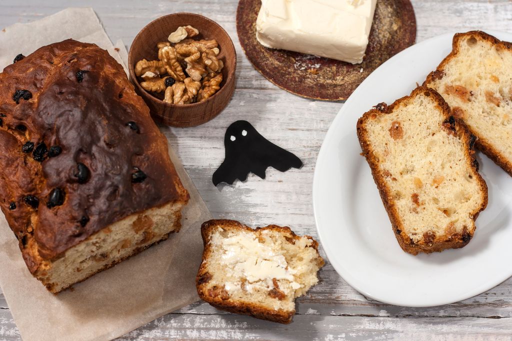 Barmbrack, dulce irlandés típico de Halloween