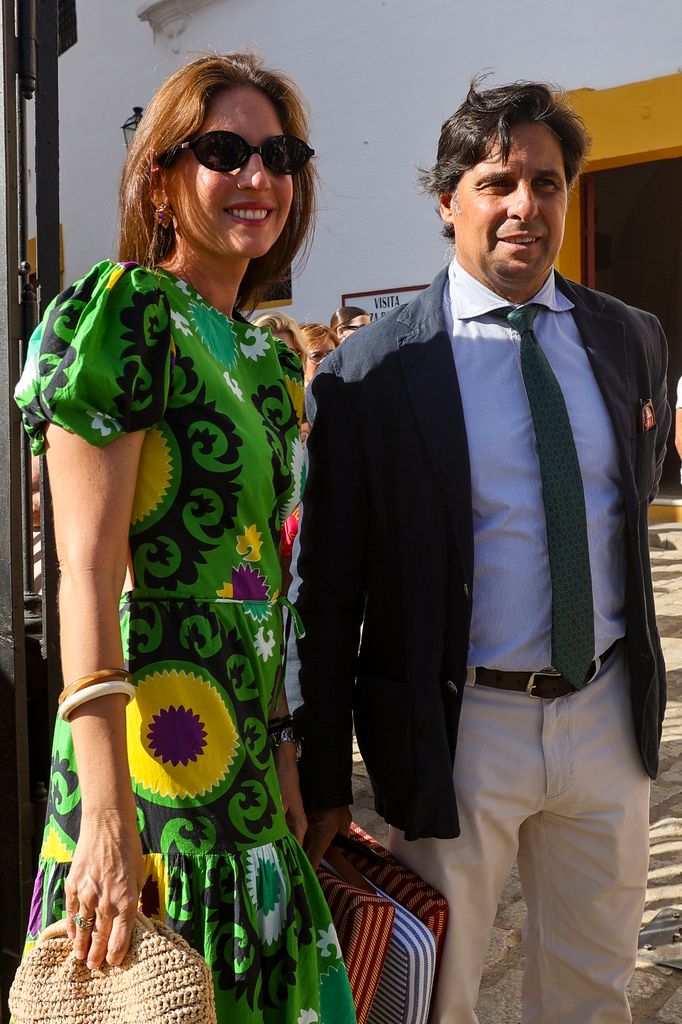 Fran Rivera y Lourdes Montes en la corrida del Corpus de Sevilla
