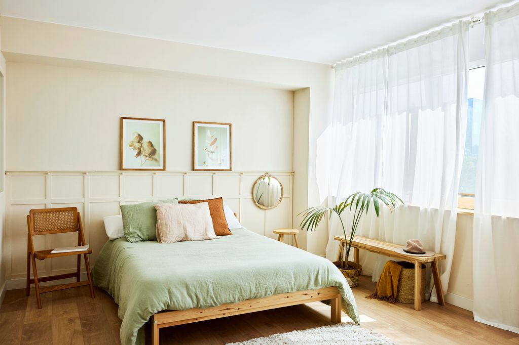Dormitorio para el otoño
