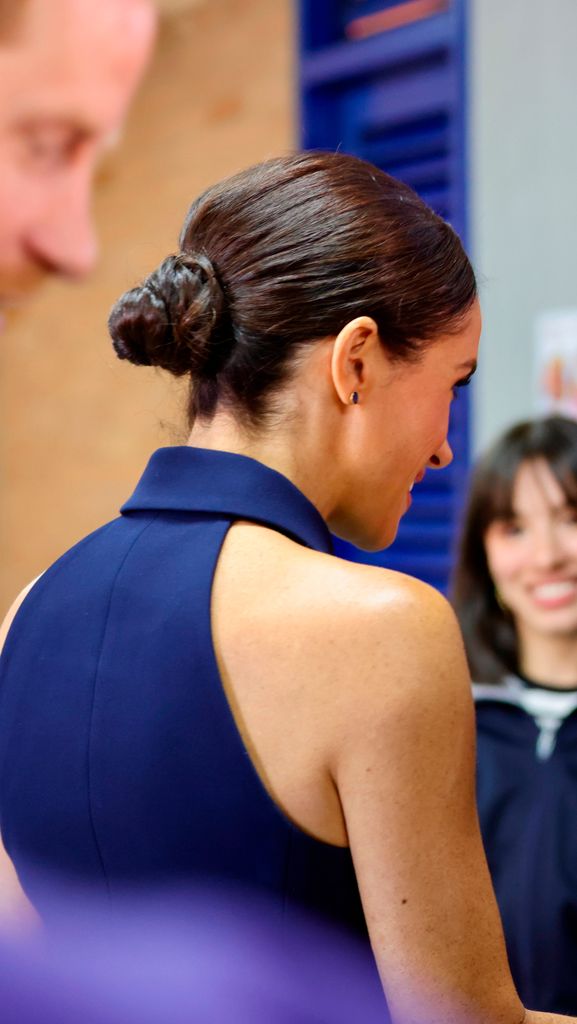 Meghan Markle durante su viaje a Colombia