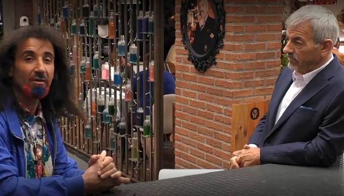 Carlos Sobera pilla a un mentiroso en 'First Dates'