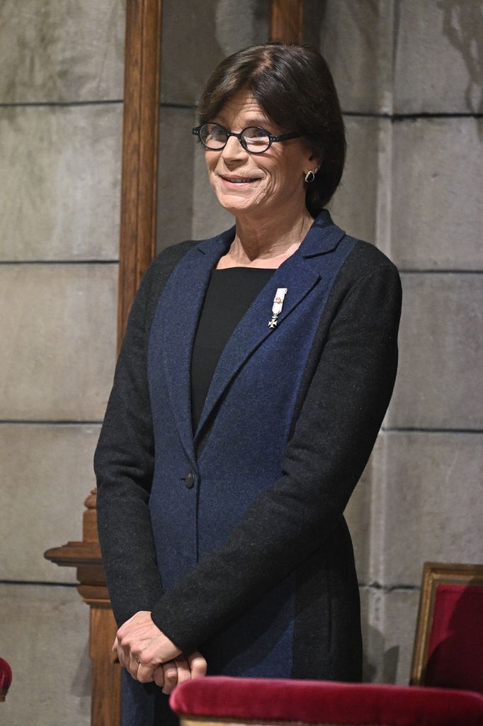 Plano medio de Estefanía de Mónaco en el Día Nacional de Mónaco de 2024