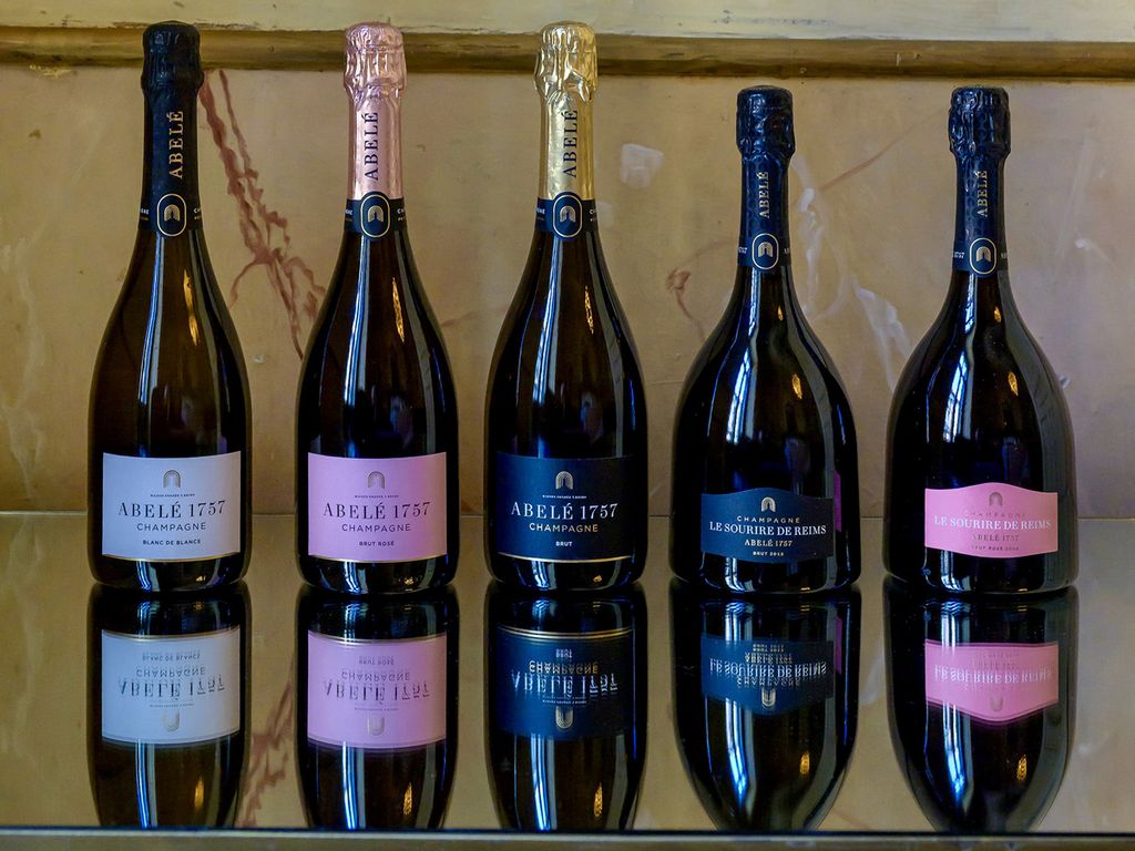 Gama de Champagnes Abelé 1757 