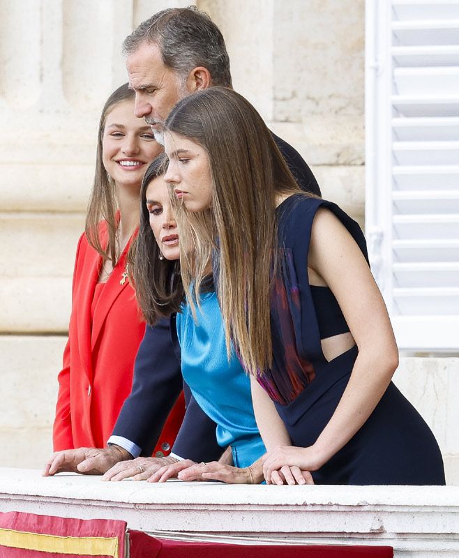 Reyes Felipe y Letizia, princesa Leonor e infanta Sofía 