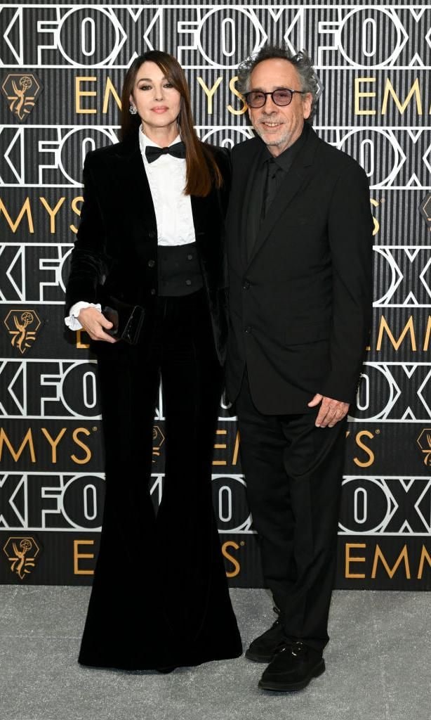 monica bellucci y tim burton