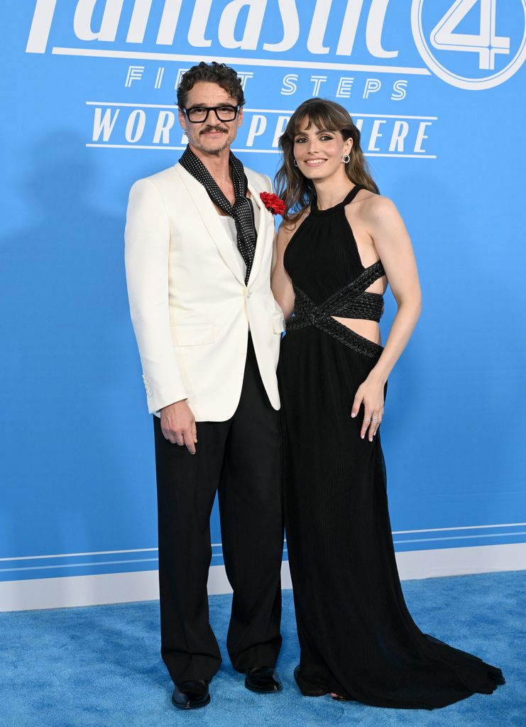 Pedro Pascal y Lux Pascal en la premier de The Fantastic Four: First Steps