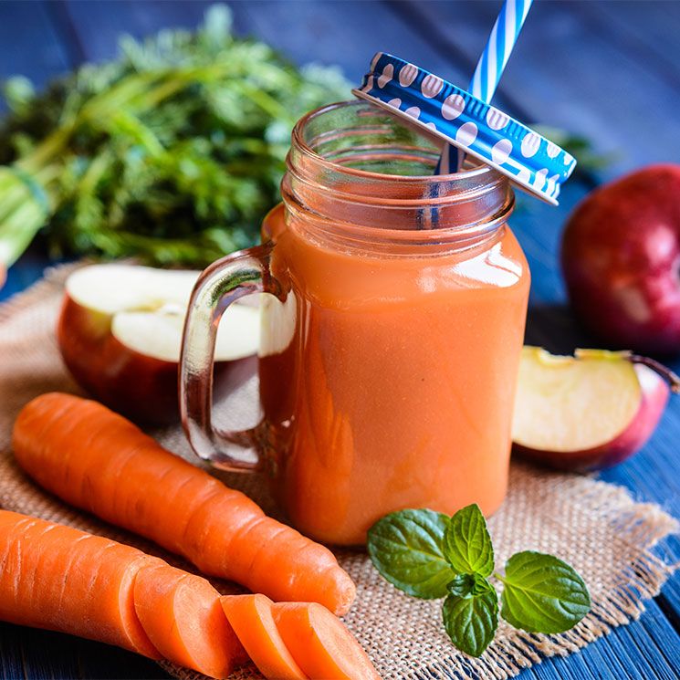 Smoothie de zanahoria y manzana