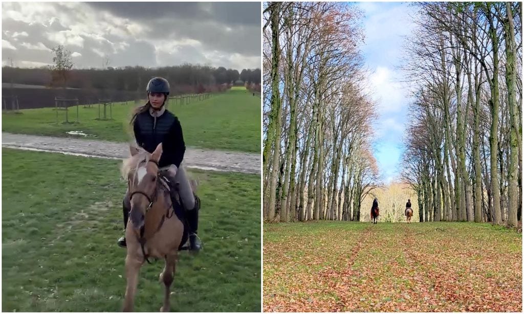 Ivanka y su hija Arabella disfrutaron montando a caballo en París.